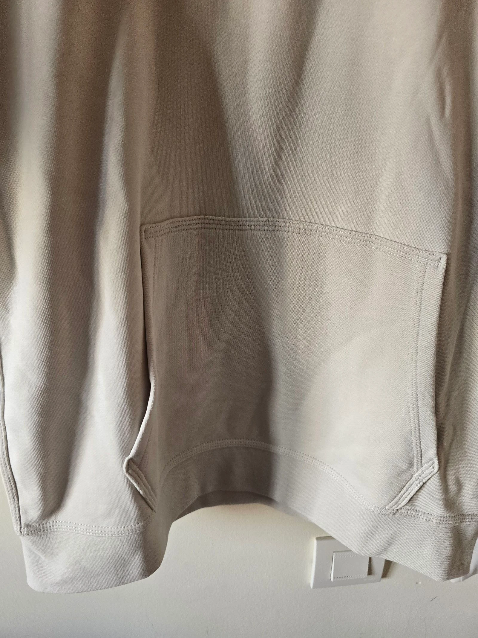 Nike Beige hoodie met capuchon en geborduurd logo - Maat M (Nieuw met labels) – photo 5